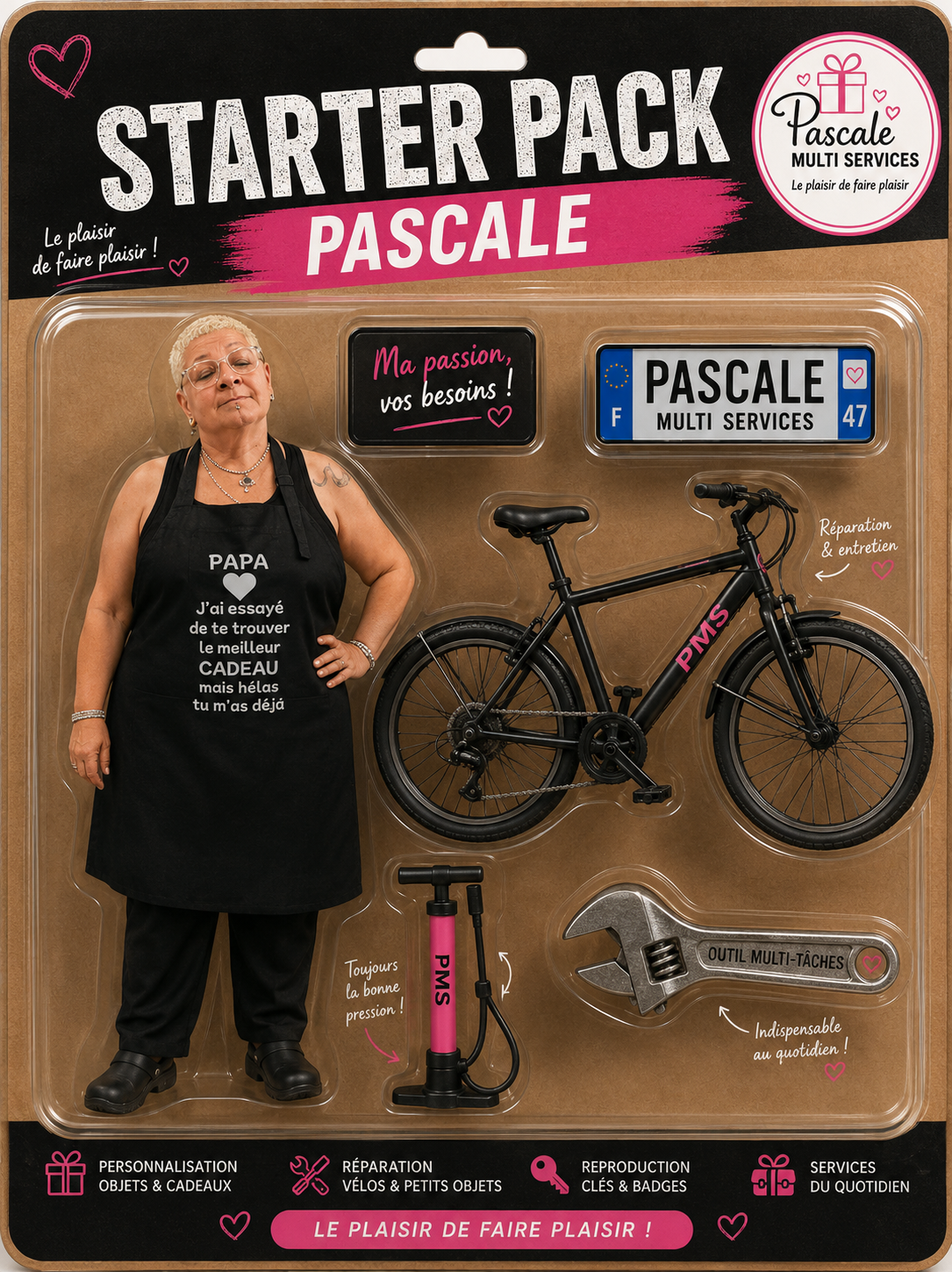 Accueil dans la boutique Pascale Multi Services